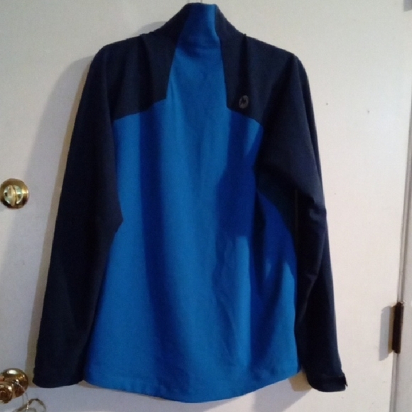 Marmot Men's Two-Tone Blue Performance Jacket - Picture 2 of 6